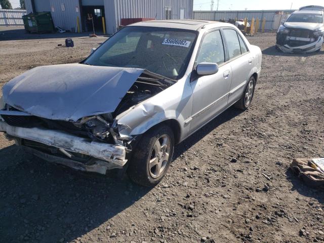Photo 2 from auction – 2002 MAZDA PROTEGE DX with VIN JM1BJ226X21583354