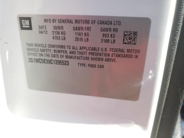 Photo 10 from auction – 2012 CHEVROLET IMPALA LTZ with VIN 2G1WC5E39C1295523