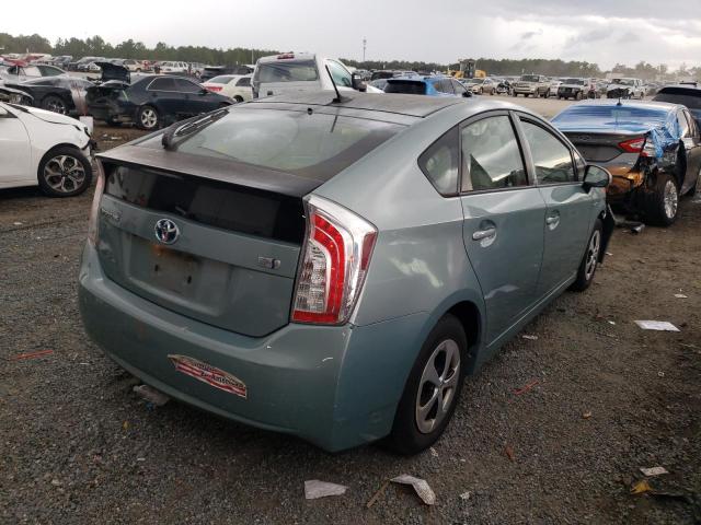Photo 4 from auction – 2014 TOYOTA PRIUS with VIN JTDKN3DU0E1829256