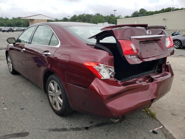 Photo 3 from auction – 2008 LEXUS ES 350 with VIN JTHBJ46G882260789