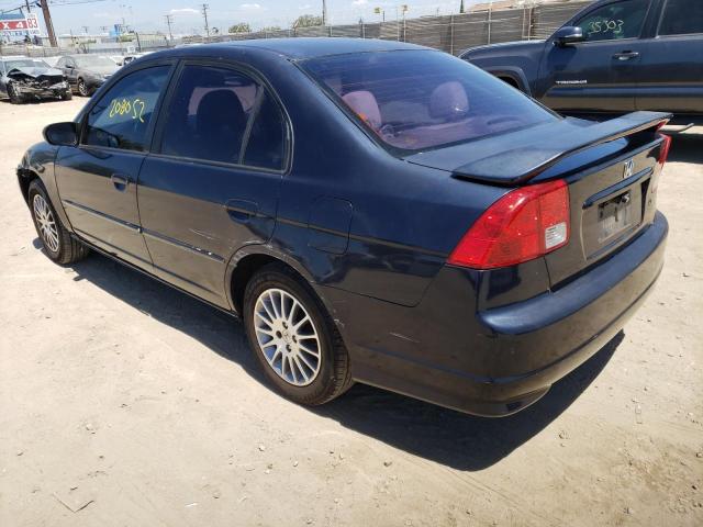 Photo 3 from auction – 2005 HONDA CIVIC LX with VIN 2HGES16535H566912