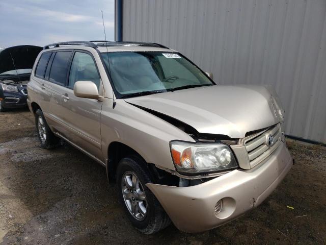 TOYOTA HIGHLANDER 2006 with VIN JTEEP21A060182338 - Photo from auction