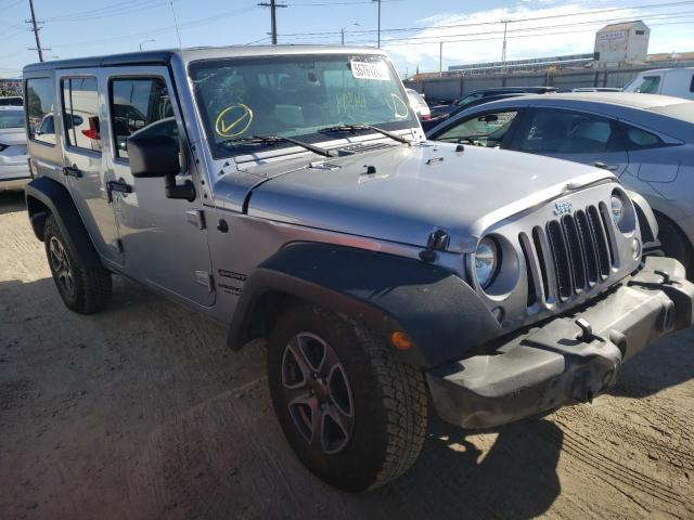 JEEP WRANGLER U 2017 with VIN 1C4BJWDG3HL735677 - Photo from auction