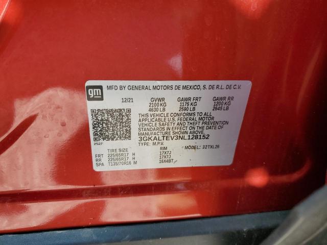 Photo 10 from auction – 2022 GMC TERRAIN SL with VIN 3GKALTEV3NL128152