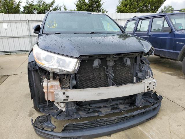 Photo 9 from auction – 2014 TOYOTA HIGHLANDER with VIN 5TDBKRFH6ES004479