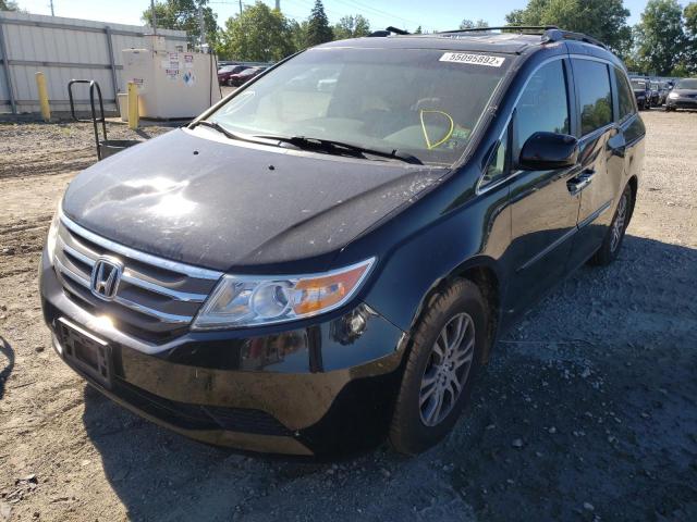 Photo 2 from auction – 2011 HONDA ODYSSEY EX with VIN 5FNRL5H64BB051350