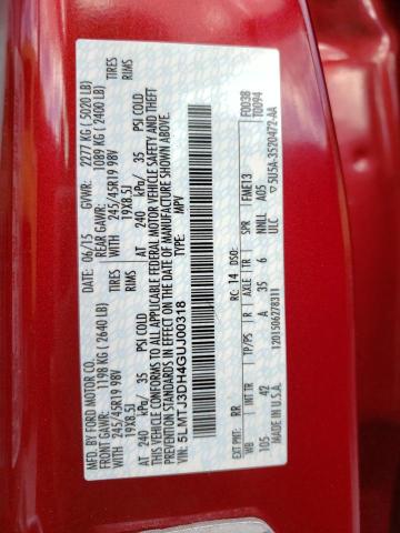 Photo 10 from auction – 2016 LINCOLN MKC RESERV with VIN 5LMTJ3DH4GUJ00318