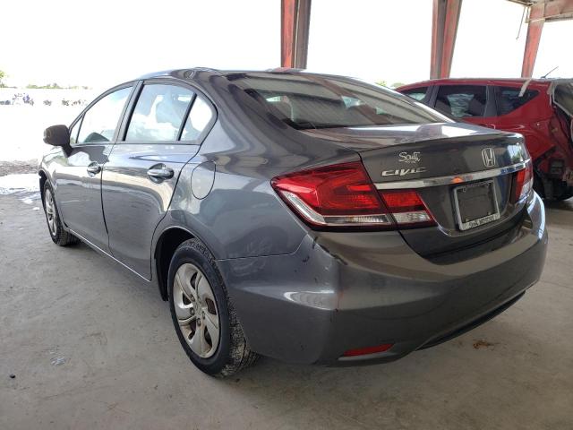 Photo 3 from auction – 2013 HONDA CIVIC LX with VIN 19XFB2F5XDE100414