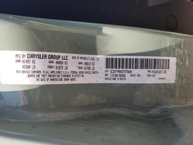 Photo 10 from auction – 2013 FIAT 500 POP with VIN 3C3CFFARXDT575604