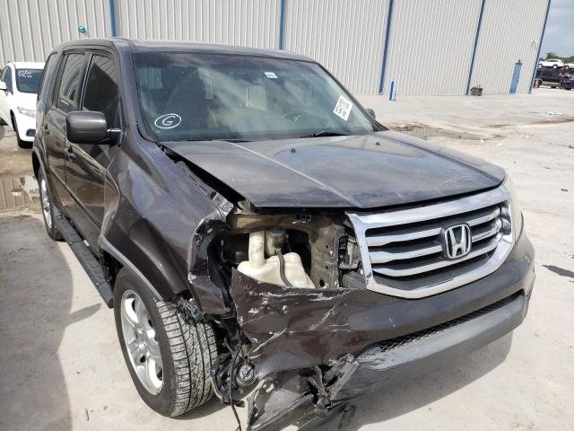 HONDA PILOT EXL 2012 with VIN 5FNYF3H59CB021471 - Photo from auction