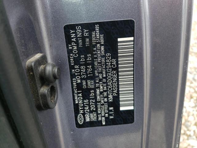 Photo 10 from auction – 2016 HYUNDAI VELOSTER with VIN KMHTC6AD0GU294829