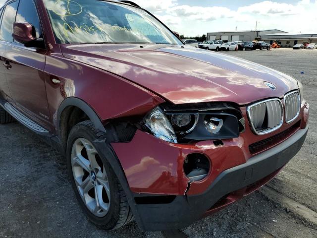 Photo 9 from auction – 2010 BMW X3 XDRIVE3 with VIN WBXPC9C40AWJ34503