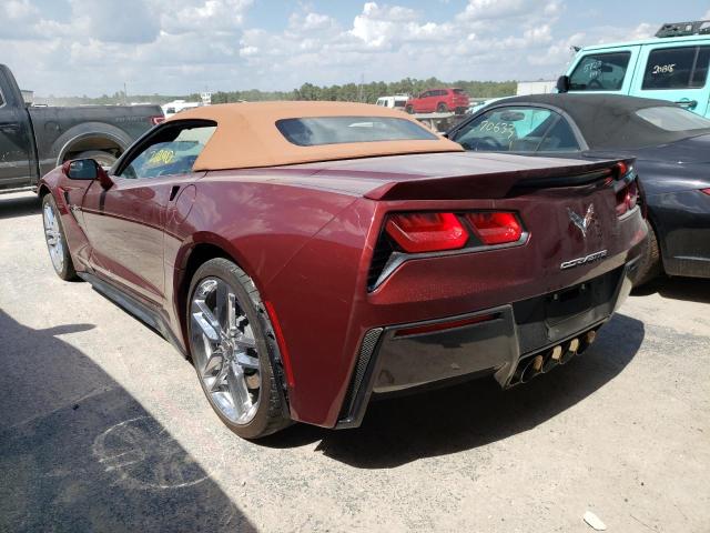 Photo 3 from auction – 2017 CHEVROLET CORVETTE S with VIN 1G1YF3D71H5116633