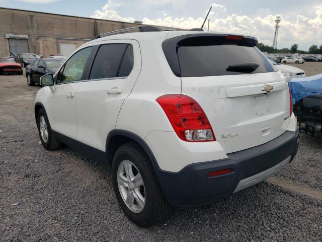 Photo 3 from auction – 2016 CHEVROLET TRAX 1LT with VIN KL7CJLSB6GB650277