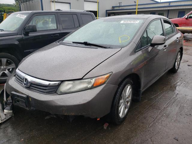 Photo 2 from auction – 2012 HONDA CIVIC EX with VIN 19XFB2F8XCE008034