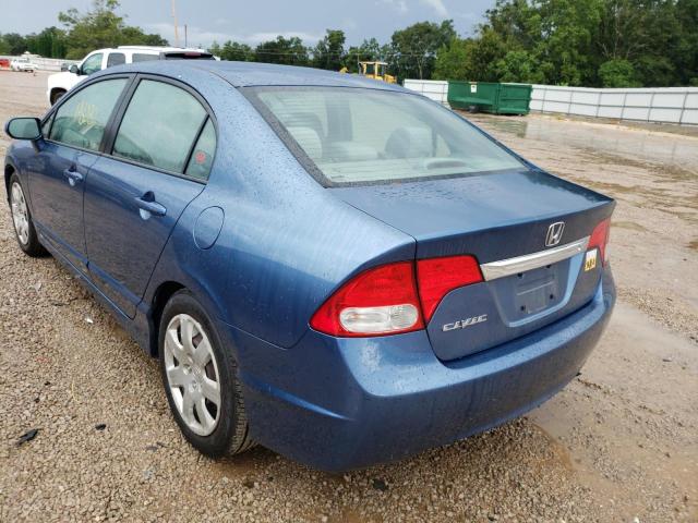 Photo 3 from auction – 2011 HONDA CIVIC LX with VIN 2HGFA1F51BH530011
