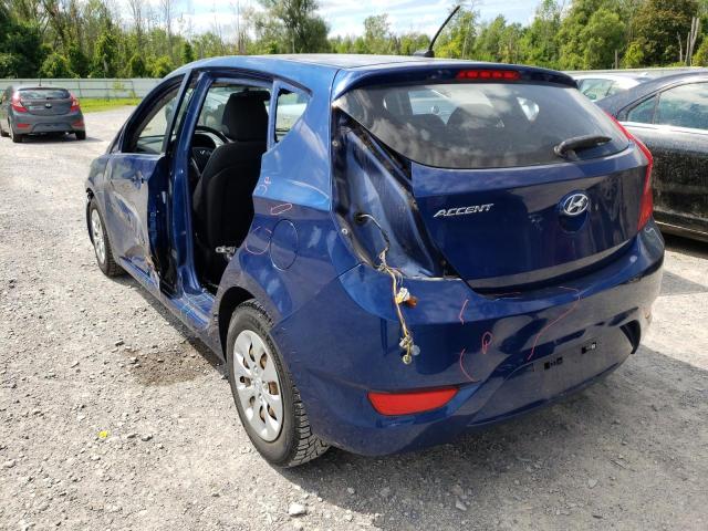 Photo 3 from auction – 2016 HYUNDAI ACCENT SE with VIN KMHCT5AE8GU252699