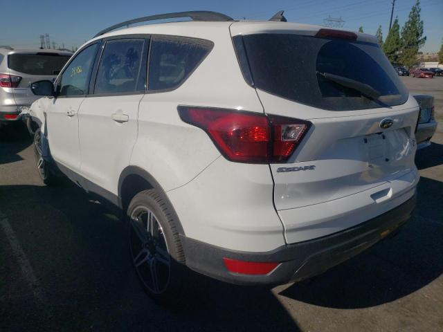 Photo 3 from auction – 2019 FORD ESCAPE SEL with VIN 1FMCU9HD1KUC50271