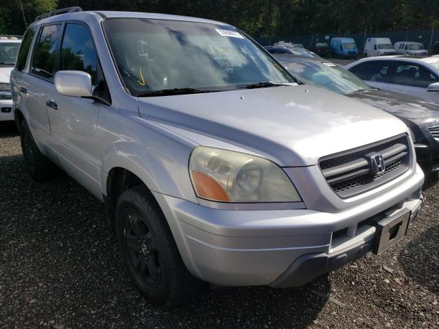 HONDA PILOT EXL 2003 with VIN 2HKYF18553H586838 - Photo from auction