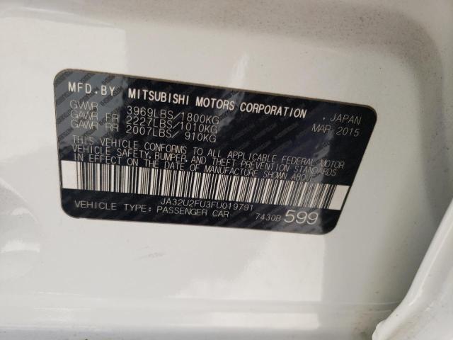 Photo 10 from auction – 2015 MITSUBISHI LANCER ES with VIN JA32U2FU3FU019791