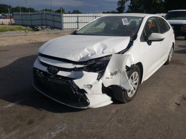 Photo 2 from auction – 2020 TOYOTA COROLLA L with VIN JTDDPRAE1LJ004472