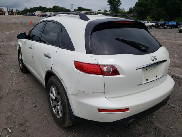 Photo 3 from auction – 2008 INFINITI FX35 with VIN JNRAS08W78X207785