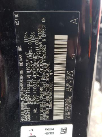 Photo 10 from auction – 2011 TOYOTA SIENNA LE with VIN 5TDKK3DC5BS039028