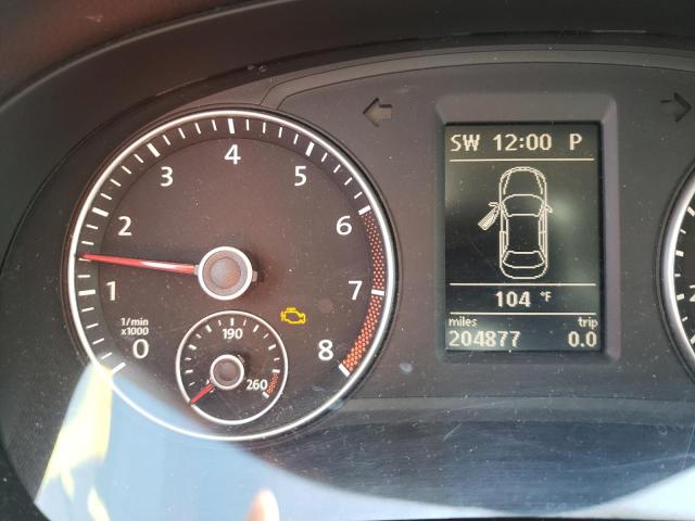 Photo 8 from auction – 2012 VOLKSWAGEN PASSAT SE with VIN 1VWBH7A39CC026437