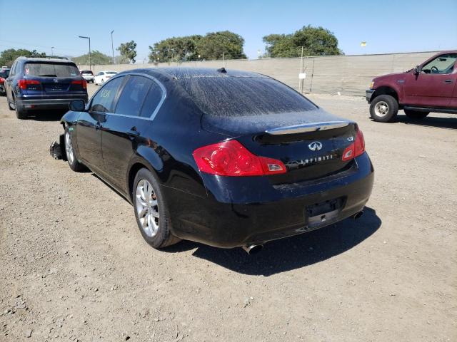 Photo 3 from auction – 2009 INFINITI G37 BASE with VIN JNKCV61E79M303003