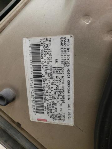 Photo 10 from auction – 2001 LEXUS RX 300 with VIN JTJHF10U310223660