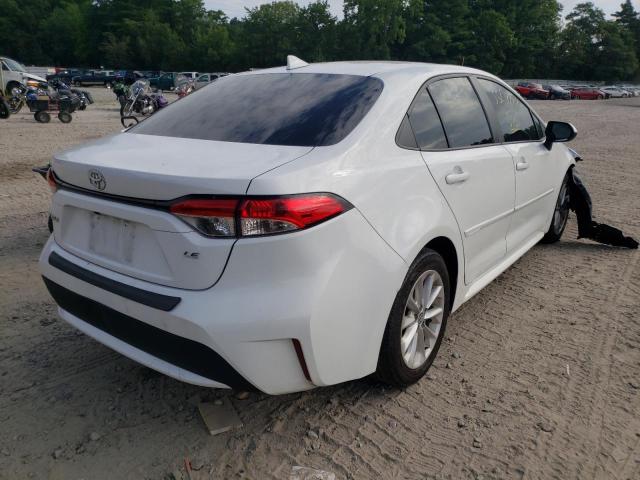 Photo 4 from auction – 2021 TOYOTA COROLLA LE with VIN 5YFVPMAE5MP161944