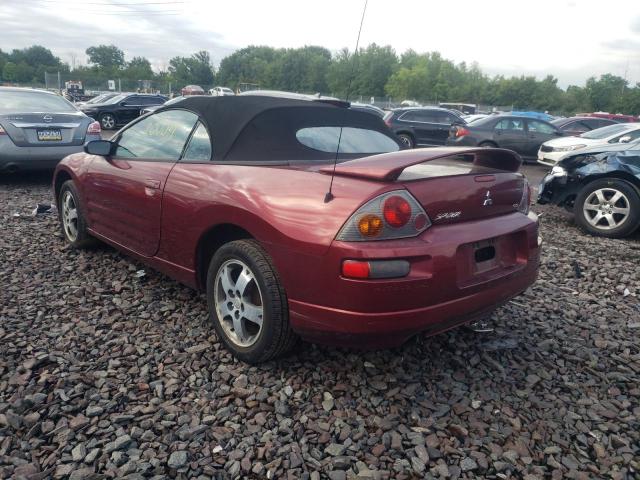 Photo 3 from auction – 2003 MITSUBISHI ECLIPSE SP with VIN 4A3AE45GX3E087509
