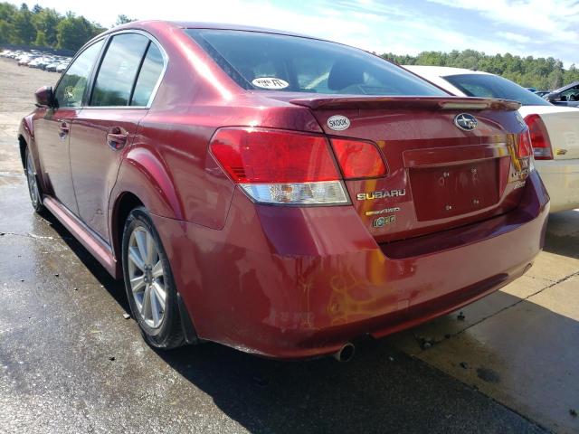 Photo 3 from auction – 2012 SUBARU LEGACY 2.5 with VIN 4S3BMBG62C3012575