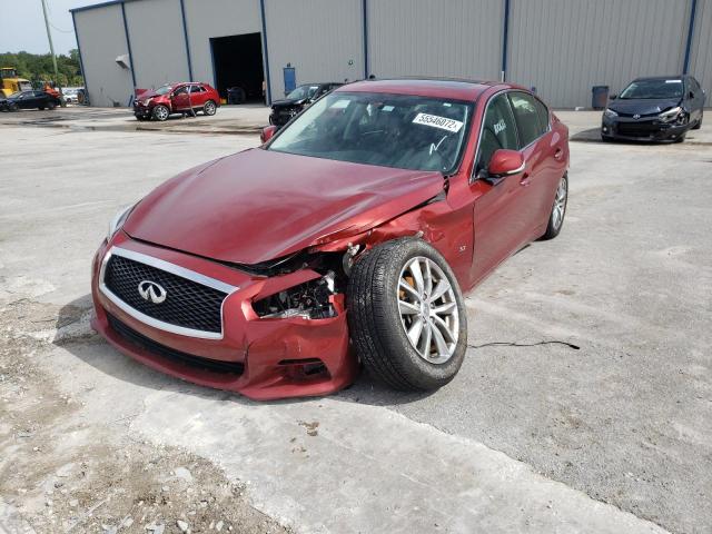 Photo 2 from auction – 2015 INFINITI Q50 BASE with VIN JN1BV7AP8FM351323