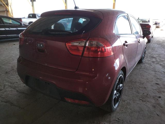 Photo 4 from auction – 2012 KIA RIO LX with VIN KNADM5A38C6060666