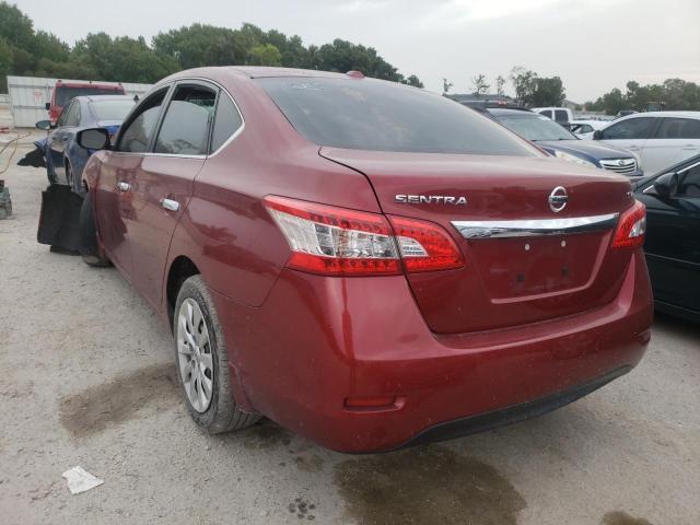 Photo 3 from auction – 2015 NISSAN SENTRA S with VIN 3N1AB7AP6FL673876