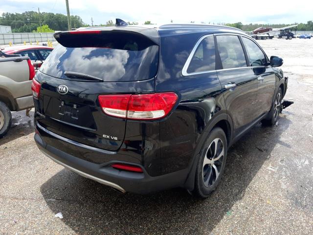 Photo 4 from auction – 2016 KIA SORENTO EX with VIN 5XYPH4A56GG133195