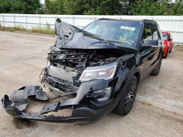 Photo 2 from auction – 2016 FORD EXPLORER S with VIN 1FM5K8GT5GGB92950