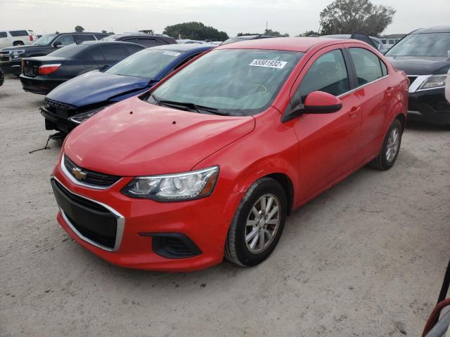 Photo 2 from auction – 2017 CHEVROLET SONIC LT with VIN 1G1JD5SG0H4121785