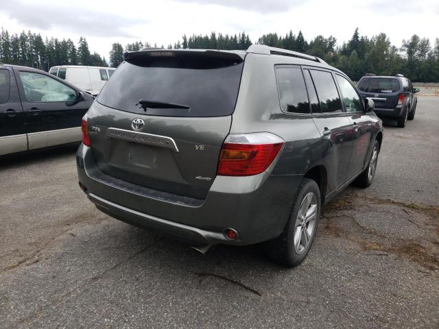 Photo 4 from auction – 2008 TOYOTA HIGHLANDER with VIN JTEES43A582031428