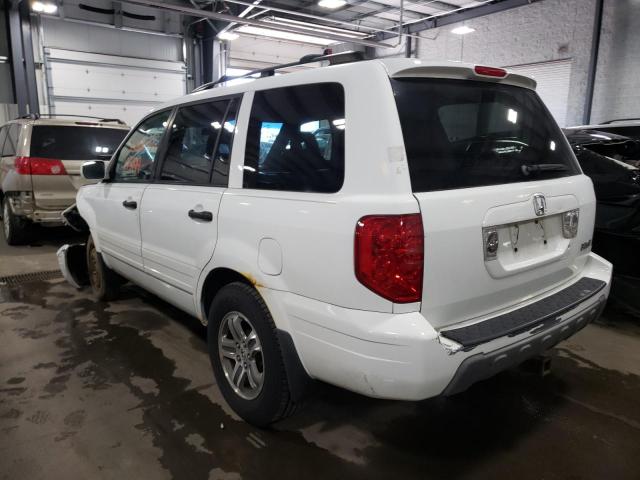 Photo 3 from auction – 2005 HONDA PILOT EXL with VIN 5FNYF18505B055211