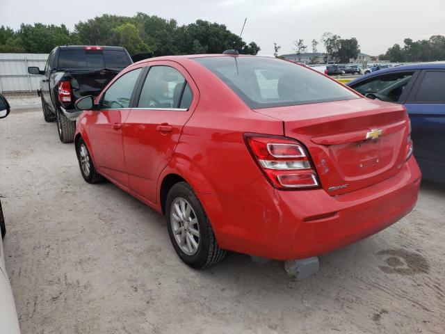 Photo 3 from auction – 2017 CHEVROLET SONIC LT with VIN 1G1JD5SG0H4121785