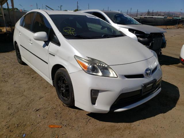 TOYOTA PRIUS 2012 with VIN JTDKN3DU6C5407370 - Photo from auction