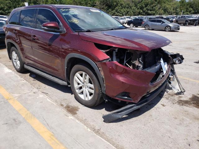 Photo 9 from auction – 2015 TOYOTA HIGHLANDER with VIN 5TDZARFH9FS009890