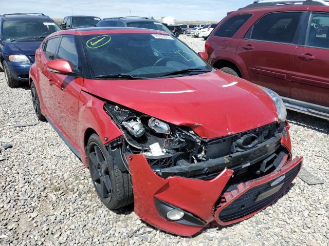 HYUNDAI VELOSTER T 2013 with VIN KMHTC6AE3DU111430 - Photo from auction