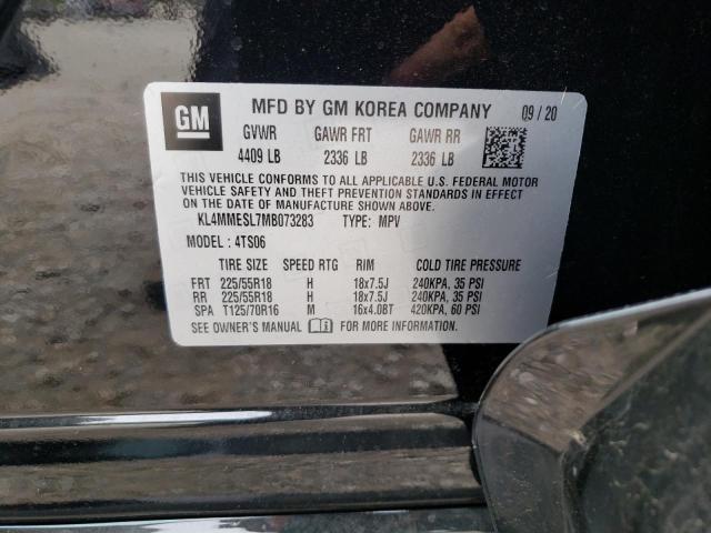 Photo 10 from auction – 2021 BUICK ENCORE GX with VIN KL4MMESL7MB073283