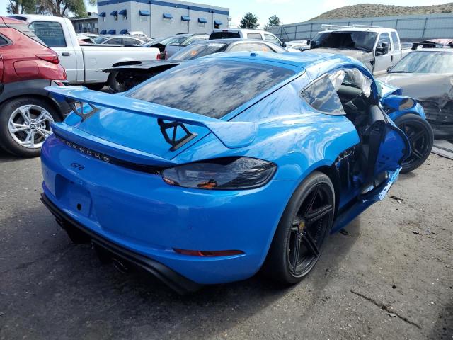 Photo 4 from auction – 2022 PORSCHE CAYMAN GT4 with VIN WP0AC2A85NS275225