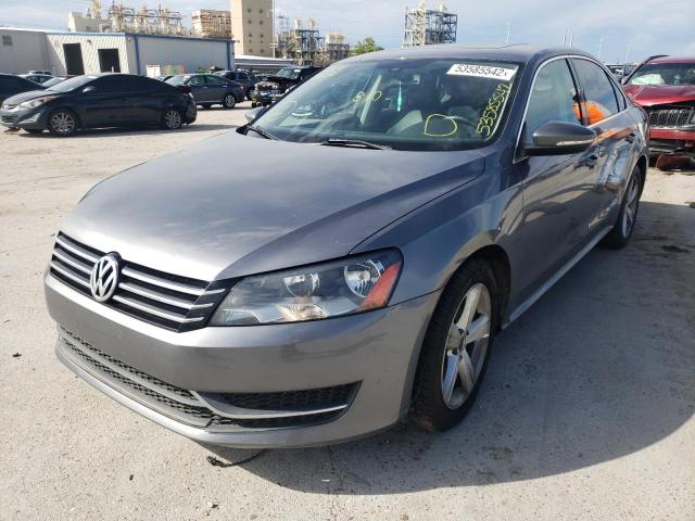Photo 2 from auction – 2012 VOLKSWAGEN PASSAT SE with VIN 1VWBH7A39CC026437