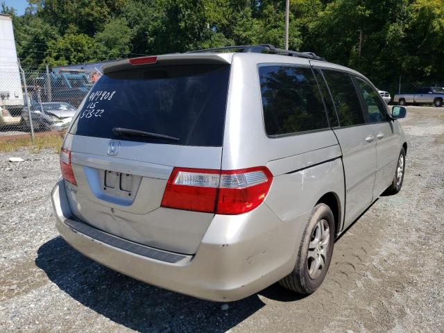 Photo 4 from auction – 2007 HONDA ODYSSEY EX with VIN 5FNRL38717B455954