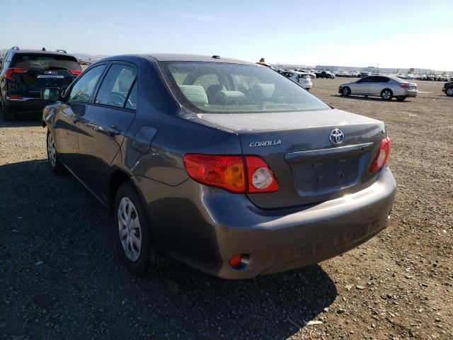 Photo 3 from auction – 2009 TOYOTA COROLLA BA with VIN JTDBL40E99J035579